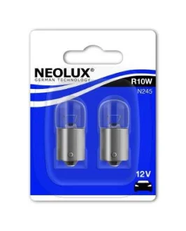 Лампа вспомогат. освещения R10W 12V 10W ВА15s(blister 2шт) (пр-во Neolux) NEOLUX N245-02B