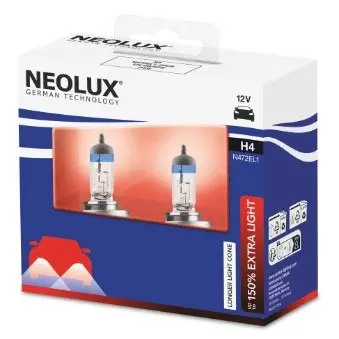 ЛАМПА H4 60/55W 12V P43t +150% DUO BOX NEOLUX N472EL12SCB (фото 1)