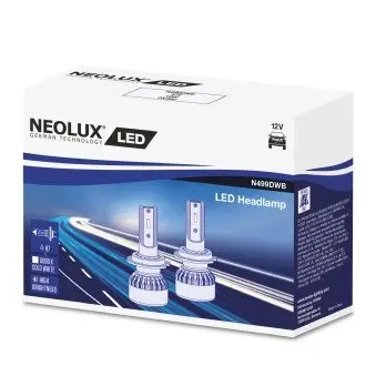 Лампа світлодіодна LED H7 12V 6000K (комплект) (вир-во Neolux) NEOLUX N499DWB (фото 1)