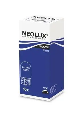 Лампа допоміжн. освітлення 12V 21/5W W3x16q (вир-во Neolux) NEOLUX N580 (фото 1)