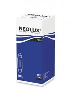 Лампочка допоміжна C10W (12 В, 10 Вт, тип гнізда: SV8,5-8) NEOLUX NLX264K10SZT