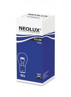 Лампочка допоміжна P21/5W (12 В, 5/21 Вт, тип гнізда: BAY15D) NEOLUX NLX380K10SZT