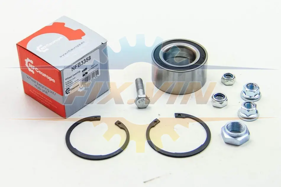 Підшипник маточини перед. VW Caddy II/Golf II/Golf III/Passat B3/B4 -04 NFC EUROPE NFB3358 (фото 1)