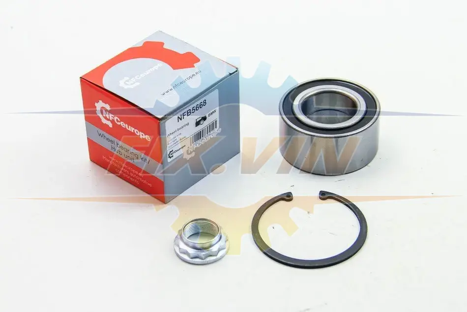 Підшипник маточини BMW 3 (E36/E46)/ 7(E38)/ X3(E83) 90-11 NFC EUROPE NFB5668 (фото 1)