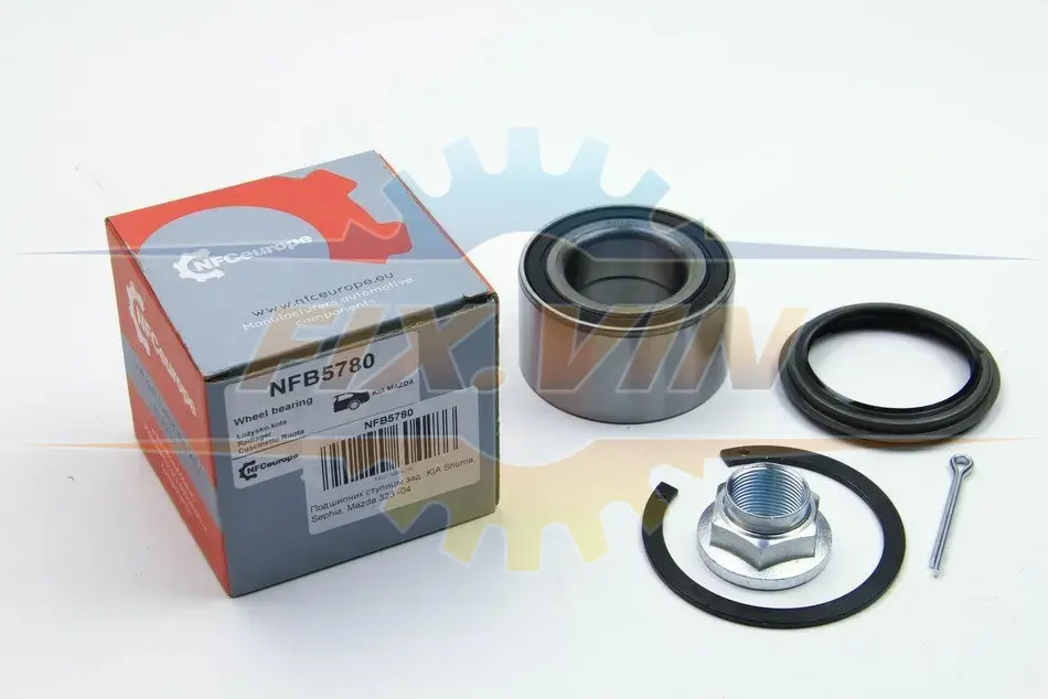 Підшипник маточини задн. Mazda 323/MX-3/MX-5/Premacy 89-04 (d-40mm) NFC EUROPE NFB5780 (фото 1)