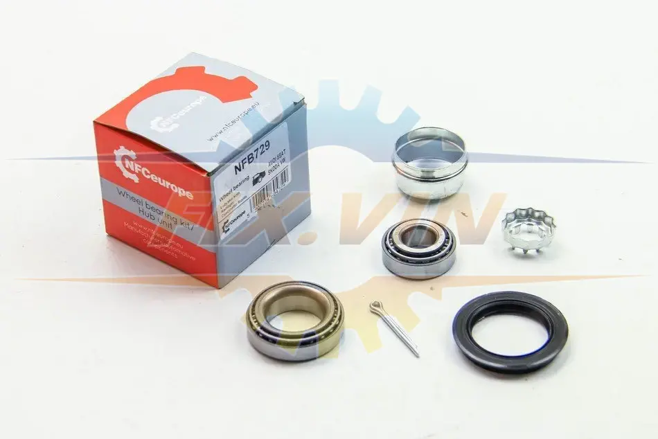 Підшипник маточини задн. VW Golf I/II/III/Passat B2/B3/B4 97-01 NFC EUROPE NFB729 (фото 1)