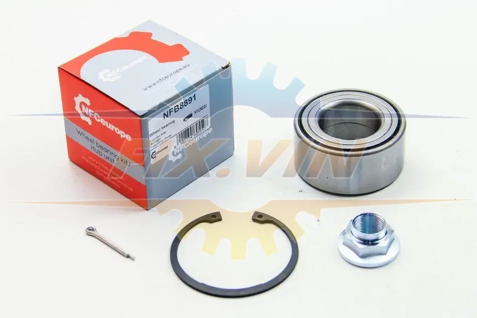 Підшипник маточини перед. Hyundai Santa Fe 01-06/Sonata 01/Kia Magentis 00-10 (45x84x41) NFC EUROPE NFB8891 (фото 1)