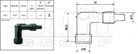 Насвiчник NGK LB01F (фото 1)