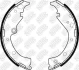 Колодки тормозные барабанные Toyota RAV-4 2000-2005 NiBK FN2371 (фото 1)