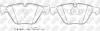 Колодки передние с датчиком BMW NiBK PN0518W (фото 1)