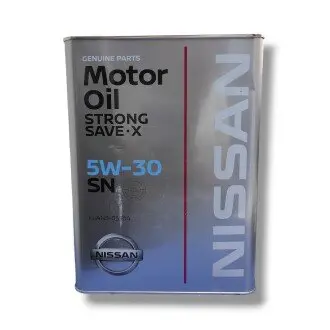 Олива моторна Nissan Strong Save X 5W-30, 4л. NISSAN KLAN5-05304
