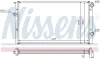 Радіатор охолодження VW GOLF III (1H) (91-) 1.9 D (вир-во Nissens) NISSENS 652461 (фото 5)