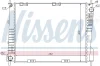 Радіатор охолодження двигуна RENAULT CLIO (2006) 1.2 NISSENS 67283 (фото 5)
