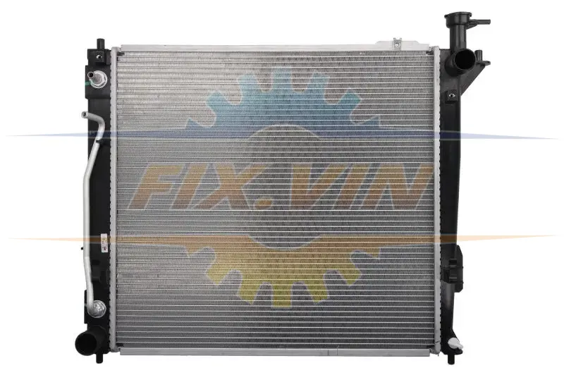 Радіатор охолодження двигуна Hyundai Santa Fe 10- (вир-во Nissens) NISSENS 675046 (фото 1)