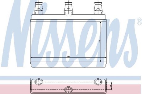 Обігрівач NISSENS 70522