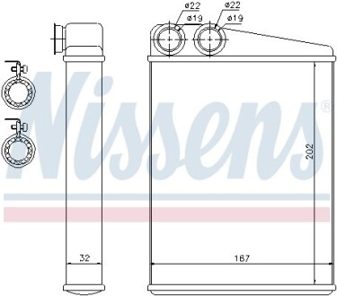 Обігрівач NISSENS 72046