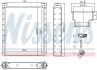 Радіатор опалювача салону First Fit NISSENS 72065 (фото 6)