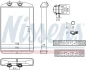 Радіатор пічки NISSAN NV400/ RENAULT MASTER (вир-во Nissens) NISSENS 73344 (фото 6)