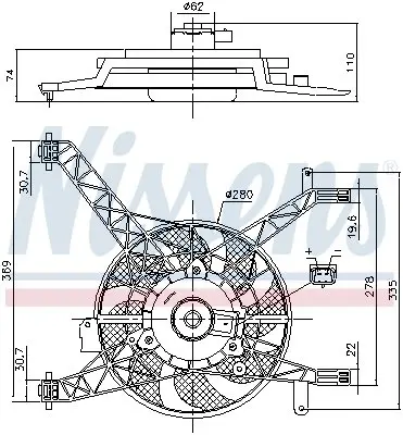 Вентилятор NISSENS 85751 (фото 1)