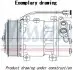 Компрессор кондиционера CHEVROLET CAPTIVA (2007) 2.0 VCDI (пр-во Nissens) NISSENS 890679 (фото 2)