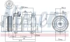 Компрессор NISSENS 89093 (фото 5)