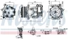 Компресор кондиціонера NISSENS 890979 (фото 1)