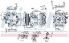 Компресор кондиціонера NISSENS 89404 (фото 7)