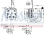 Компресор AGCO AGRICULTURAL NISSENS 89518 (фото 7)