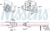 Турбіна Fiat/PSA 2.2HDI P22DTE 06- (вир-во Nissens) NISSENS 93262 (фото 6)
