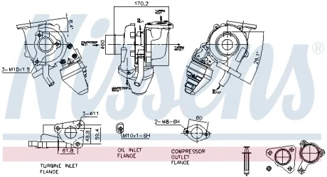 Автодеталь NISSENS 93629