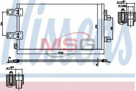 Конденсатор NISSENS 940186