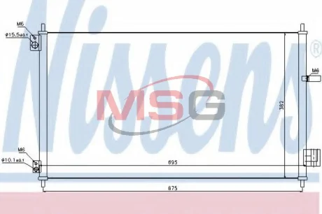 Конденсатор NISSENS 940293