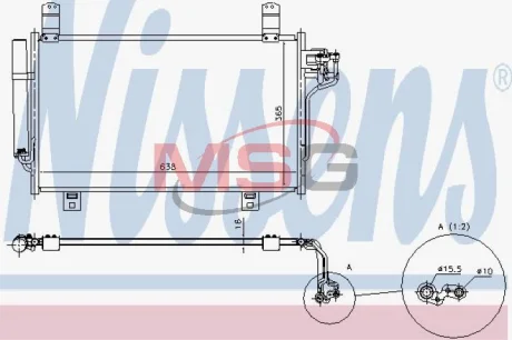 Конденсатор NISSENS 940327
