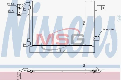 Конденсатор NISSENS 940442