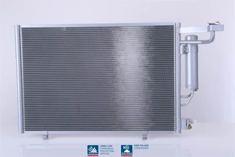 Радіатор кондиціонера NISSENS 940500