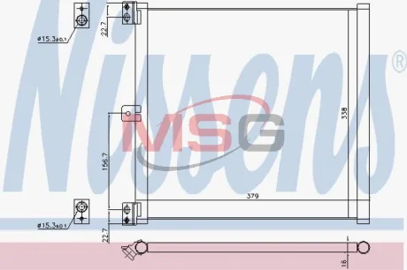 Конденсатор NISSENS 940703