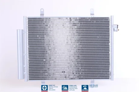 Радiатор кондицiонера NISSENS 940747