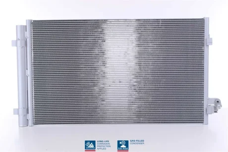 Радіатор кондиціонера NISSENS 940750