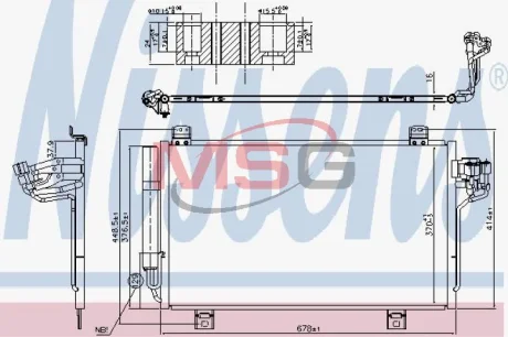 Конденсатор NISSENS 940775