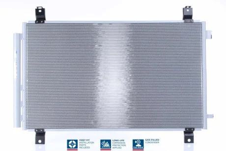 Радіатор кондиціонера First Fit NISSENS 940854