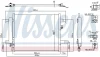 Радіатор кондиціонера First Fit NISSENS 941044 (фото 7)