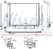 Радіатор кондиціонера First Fit NISSENS 941093 (фото 7)
