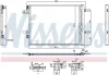 Радіатор кондиціонера First Fit NISSENS 941253 (фото 7)