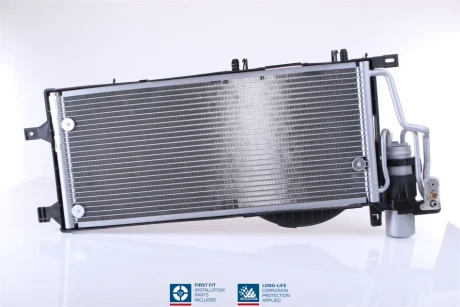 Конденсер кондиціонера NISSENS 94722