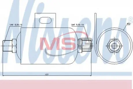 Осушувач NISSENS 95343