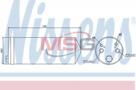 Осушувач кондиціонера NISSENS 95413