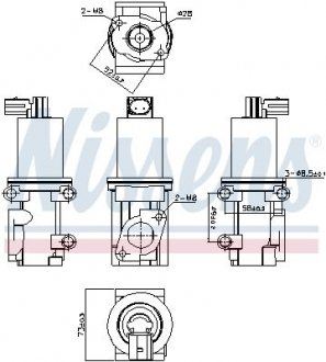 Клапан рециркуляціі ВГ (EGR) First Fit NISSENS 98193