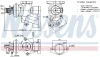 ZAWаR EGR OPEL 17CDTI NISSENS 98475 (фото 1)