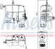 Бачок расширительный с крышкой BMW 1/ 2/ X1 SERIES NISSENS 996185 (фото 1)