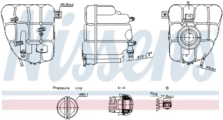 Бачок компенсаційний First Fit NISSENS 996255